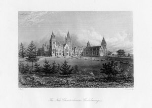 La nueva Charterhouse, Godalming, Surrey, finales del siglo XIX de J. C. Armytage