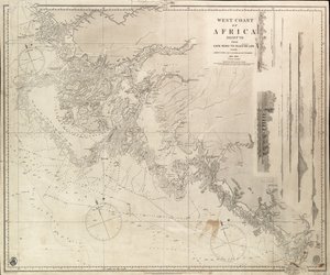 Costa occidental de África de J. & C. Walker