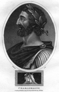 Carlomagno, o Carlos el Grande, Rey de los Francos y Emperador del Sacro Imperio Romano, 1805
