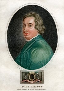 John Dryden, dramaturgo inglés del siglo XVII y Poeta Laureado, 1803