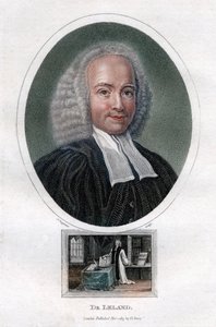 John Leland, ministro presbiteriano inglés del siglo XVIII y autor de obras teológicas, 1813