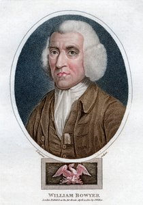 William Bowyer, impresor y editor literario inglés del siglo XVIII, 1800 de J. Chapman