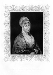 Elizabeth Fry, filántropa británica, siglo XIX de J. Cochran