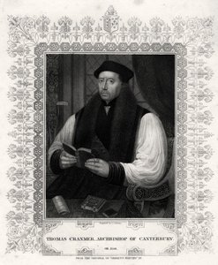 Thomas Cranmer, Arzobispo de Canterbury, siglo XIX