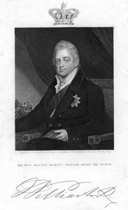 Guillermo IV del Reino Unido, siglo XIX de J. Cochran