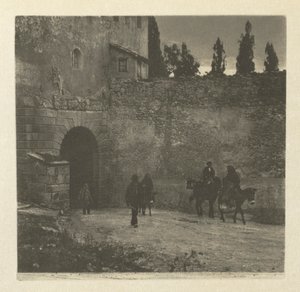 Trabajo de cámara: Una puerta - Segovia de J. Craig Annan