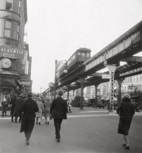 Avenida Flatbush, Ciudad de Nueva York, EE.UU., siglo XX de J. Dearden Holmes
