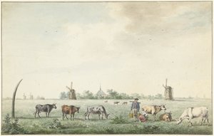 El pueblo de Amstelveen de J. Dirksen