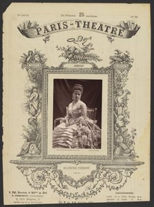 Teatro de París: Blanche Pierson de J. Émile Tourtin