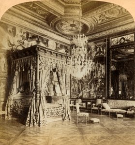 Sala de Recepción de Catalina de Médicis, palacio de Fontainebleau, Francia, 1889 de J. F. Jarvis
