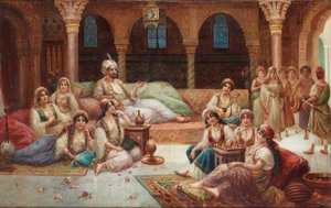En un harén de J. G. Delincourt