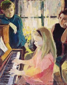 En el piano de J. Gard Urbanek