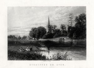 Stratford on Avon, Inglaterra, 1883 de J. Godfrey