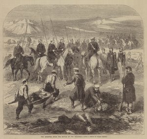 El armisticio después de la batalla del Tchernaya de J. H. Nicholson