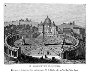 Vista aérea de San Pedro, 1843