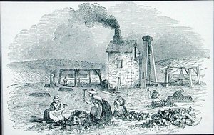 Rompimiento y clasificación de minerales de cobre de 