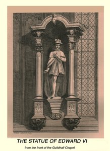 La estatua de Eduardo VI, 1886 de J Mills