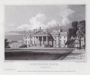 Parque Duncombe, Yorkshire de John Preston Neale