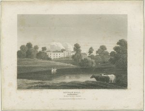 Enville Hall, c. 1814 de John Preston Neale