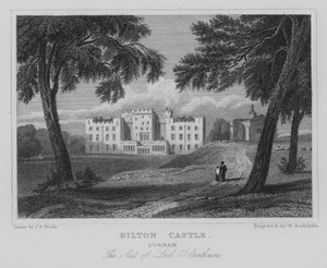 Castillo de Hilton, Durham, La Residencia de Lord Strathmore de John Preston Neale