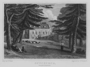 Offchurch, Warwickshire (grabado) de John Preston Neale