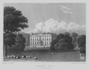 Serlby Hall, Nottinghamshire de John Preston Neale