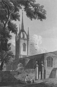 San Dunstan en el Este (grabado)