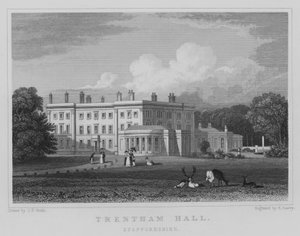 Trentham Hall, Staffordshire de John Preston Neale
