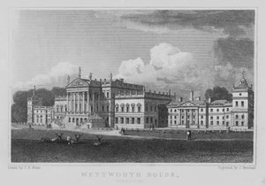 Casa Wentworth, Yorkshire de John Preston Neale