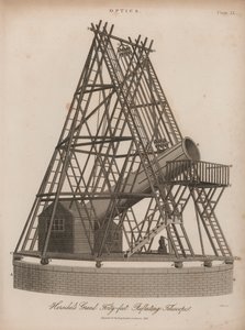Telescopio reflector de 40 pies de William Herschel, Slough, Berkshire de J. Pass