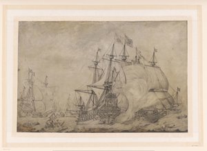 Batalla de Terheide, 1653 de J. Plas
