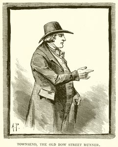 Townsend, el antiguo corredor de Bow Street de J. R. Sinclair
