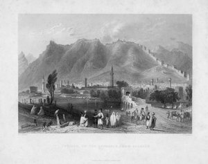 Antioquía, en el camino desde Suadeah, 1836
