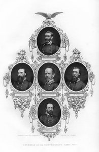 Generales del Ejército Confederado, 1862-1867
