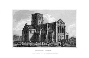 Iglesia de Shoreham, West Sussex, 1829 de J. Rogers
