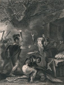 La masacre de los druidas, mediados del siglo XIX