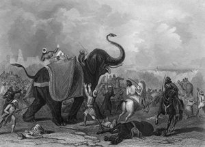 El sitio de Mooltan Multan, India de J. Rogers