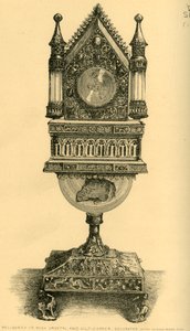 Relicario, principios del siglo XIII, 1881 de J. S. Goepel