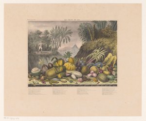 Frutas de Java
Les fruits de Java (título en el objeto) de J. Schnell