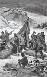 El rescate, 23 de junio de 1884, pub. Londres 1886 de J. Steeple Davis