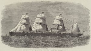 El barco de vapor Atlantic, de la White Star Line, naufragado cerca de Halifax, Nueva Escocia de J. Wells
