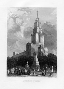 Iglesia de Limehouse, Londres de J. Woods