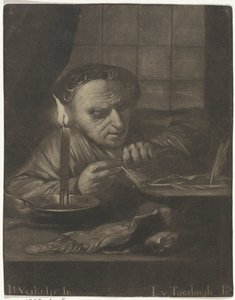 cortador de pluma de J. van Taerlingh