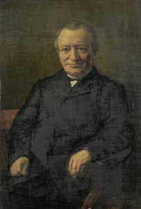 Anthonie Gerardus van der Hout (1820-92) de Jac van Looij (signed by artist)