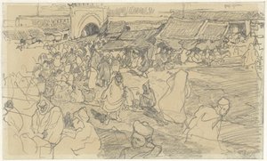 Mercado árabe de Jac van Looij