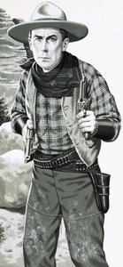William S. Hart Actor vaquero del cine mudo de Jack Keay