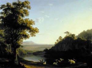 Paisaje Romano de Jacob Philippe Hackert