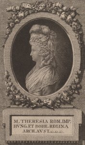 María Teresa, Emperatriz del Sacro Imperio Romano de Jacob Adam