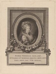 María Teresa, Emperatriz del Sacro Imperio Romano de Jacob Adam