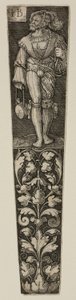 Funda de Daga con un Landsknecht de Jacob Binck